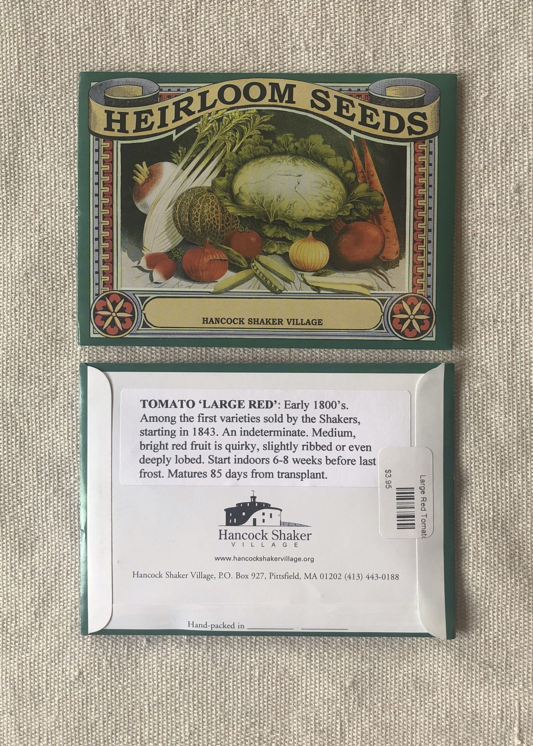 Hancock Heirloom Seeds