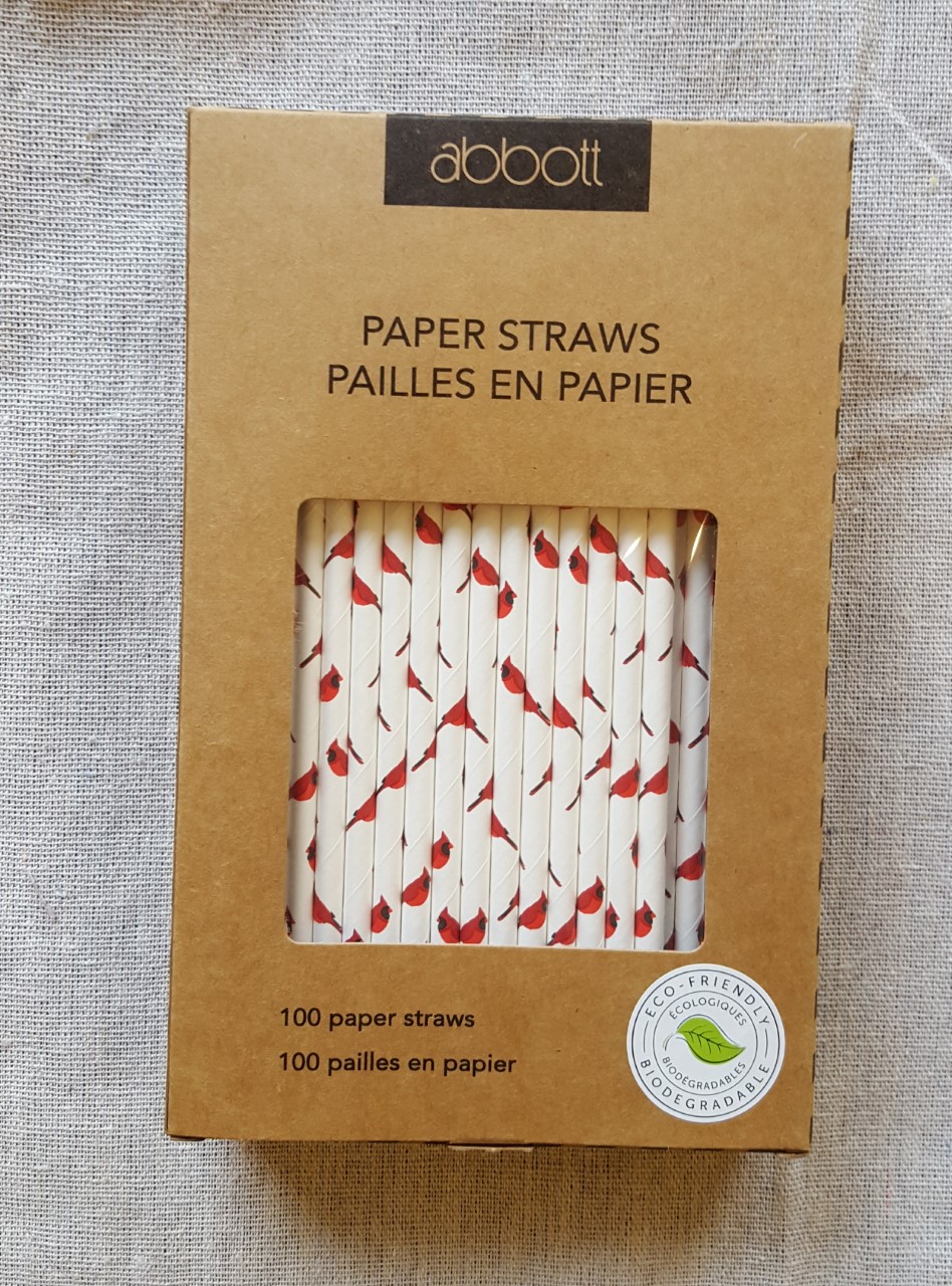 Holiday Paper Straws